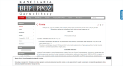 Desktop Screenshot of bhpippoz.pl