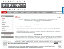 Tablet Screenshot of bhpippoz.pl
